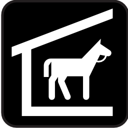 Download free horse stable icon